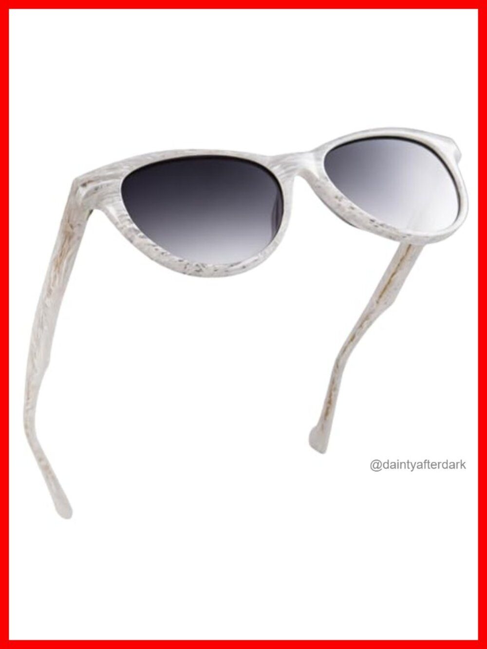Polarized Cat Eye Sunglasses UV400 Protection Acetate